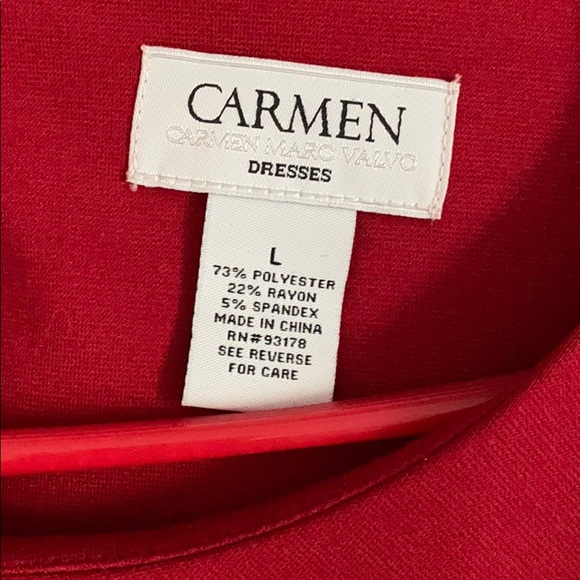 CARMEN MARC VALVO Invusion Dress - Picture 5 of 10